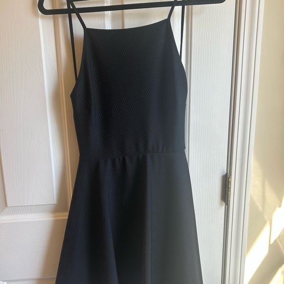 Backless Black Mini Dress Urban Outfitters Size Large - Picture 3 of 7